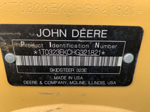 2018 John Deere 323E