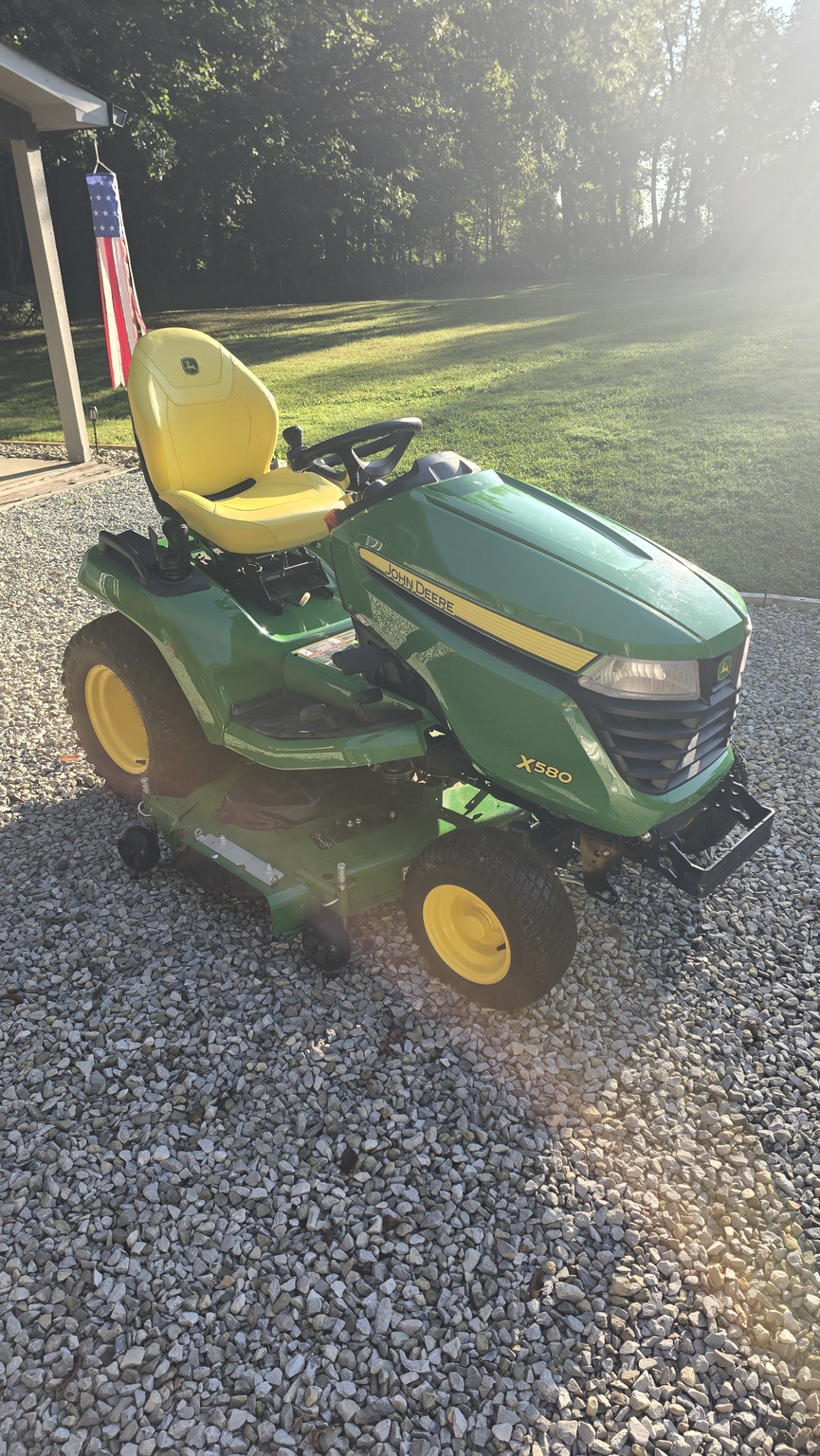 Used 2024 John Deere X580 Lawn & Garden Tractors at Koenig Equipment in Franklin, IN - PhotoXL1