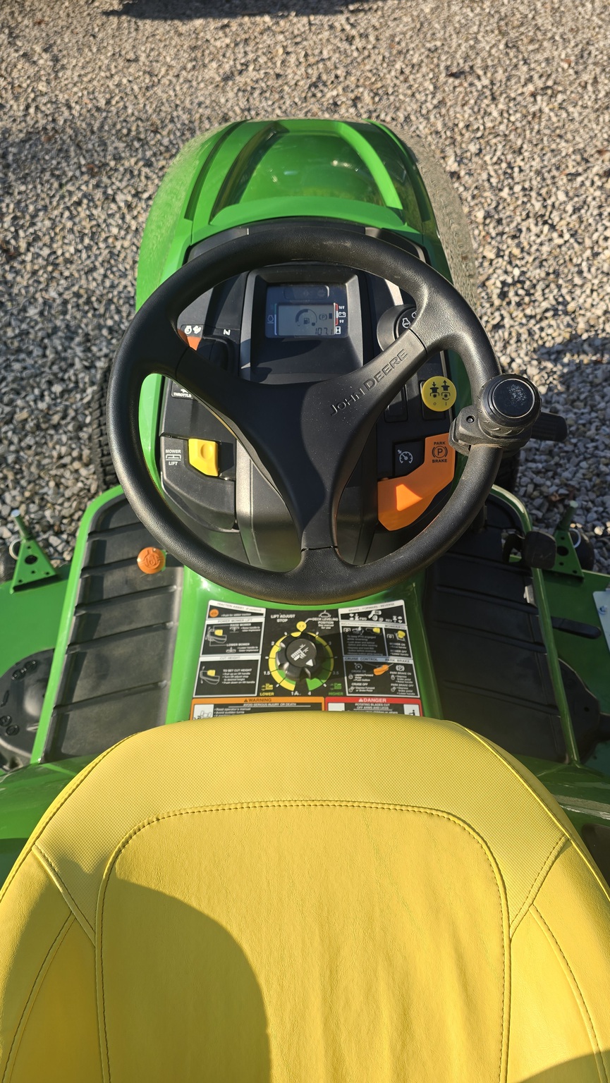 Used 2024 John Deere X580 Lawn & Garden Tractors at Koenig Equipment in Franklin, IN - PhotoXL3
