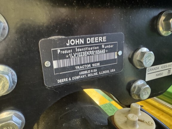 2025 John Deere 1023E