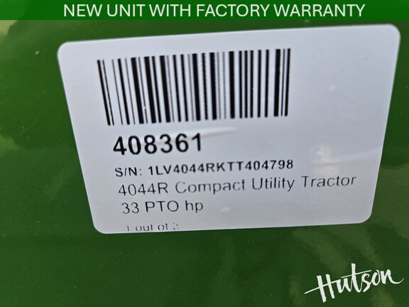 Photo of 2026 John Deere 4044R