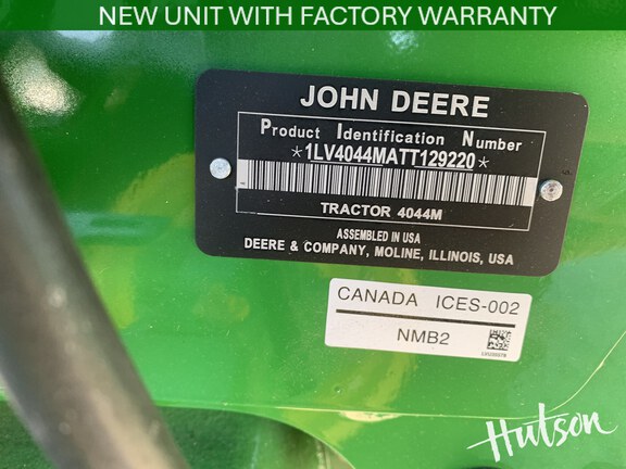 Photo of 2026 John Deere 4044M