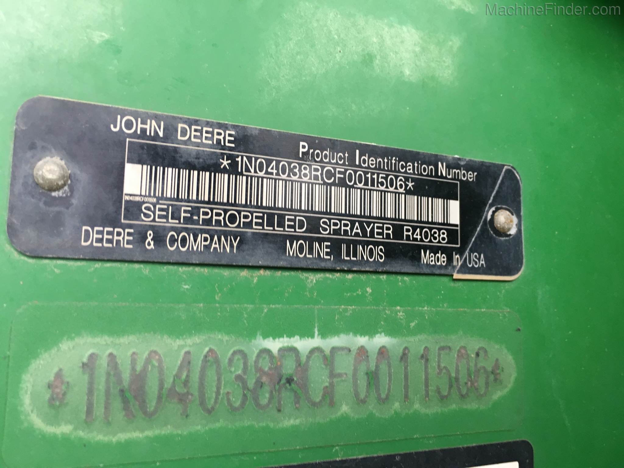 2016 John Deere R4038 Image 13