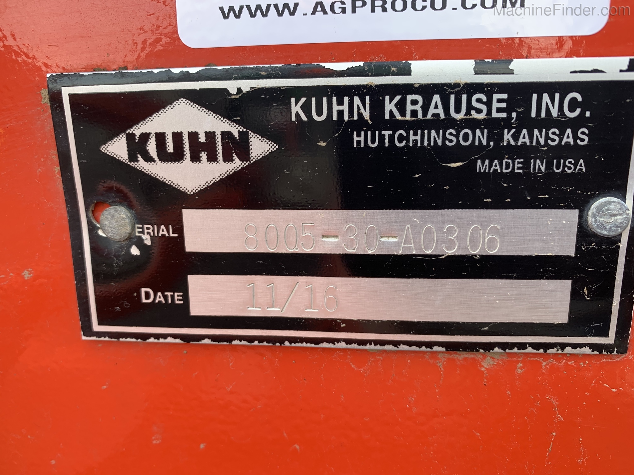 2016 Kuhn Krause 8005 Image 6