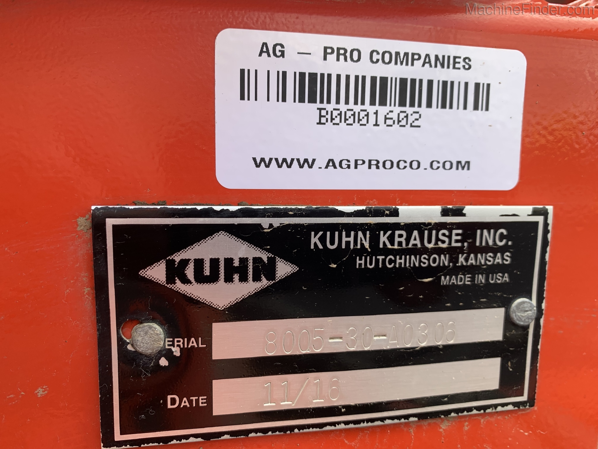 2016 Kuhn Krause 8005 Image 10