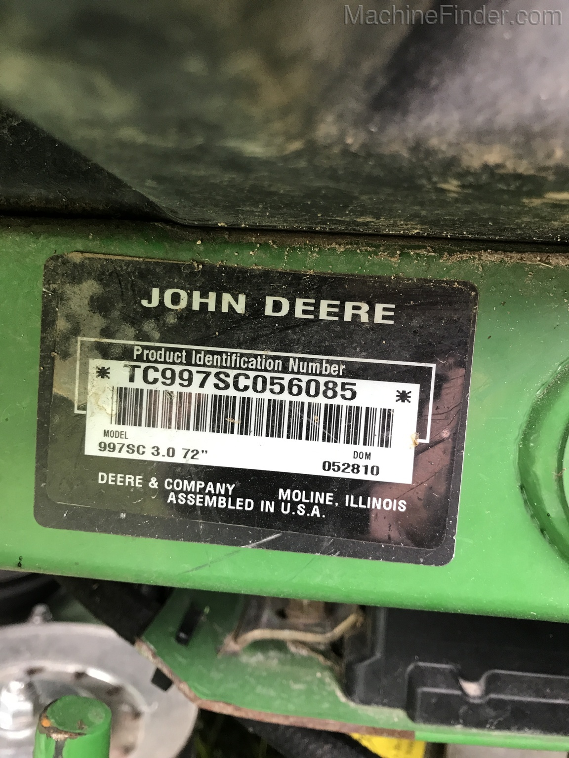 2010 John Deere 997 Image 13