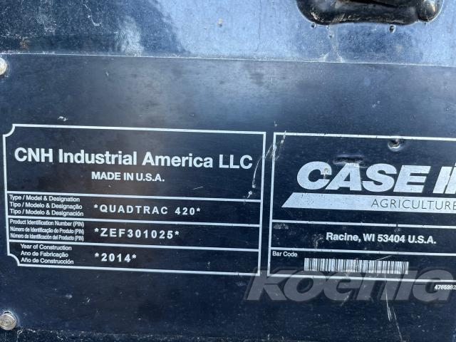 Used 2014 Case IH Steiger 420 Rowtrac Track Tractors at Koenig Equipment in Greensburg, IN - PhotoXL24