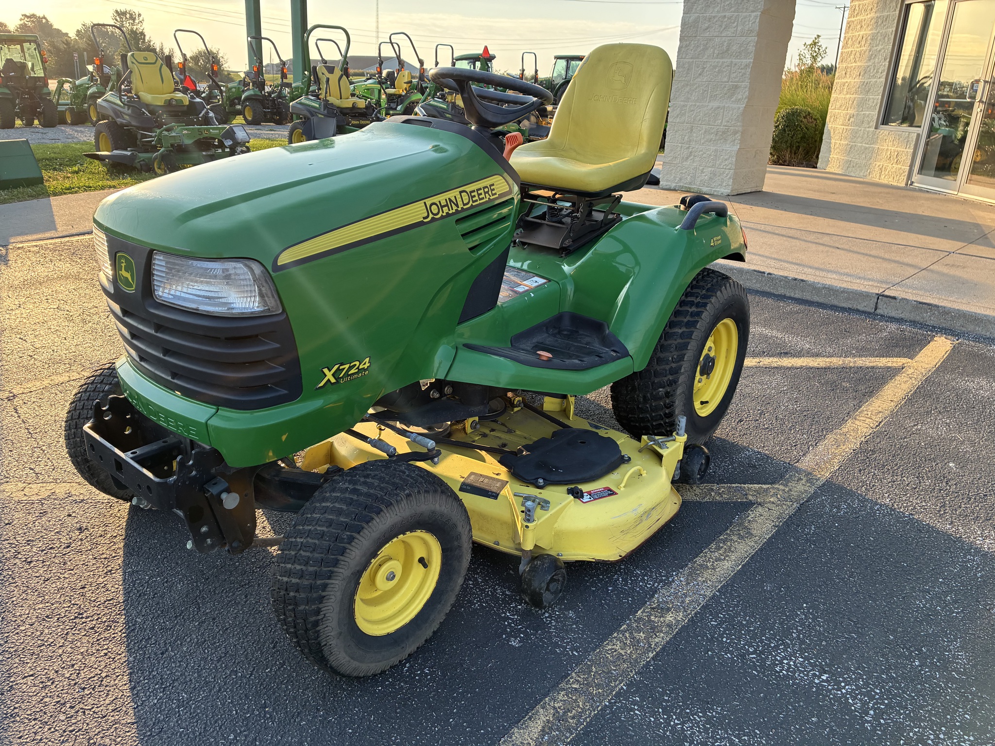 2006 John Deere X724 Image 7