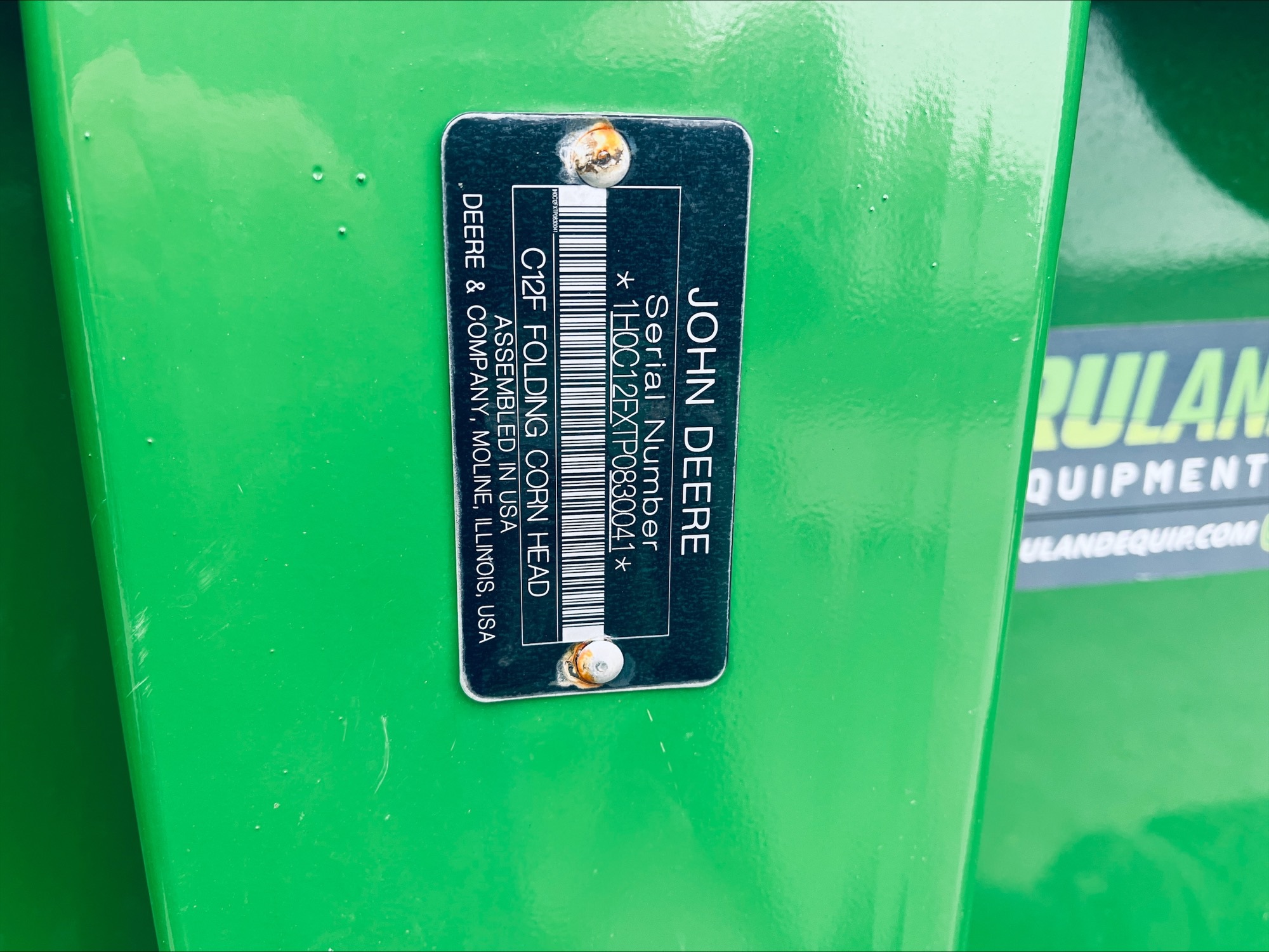 2024 John Deere C12F Image 2