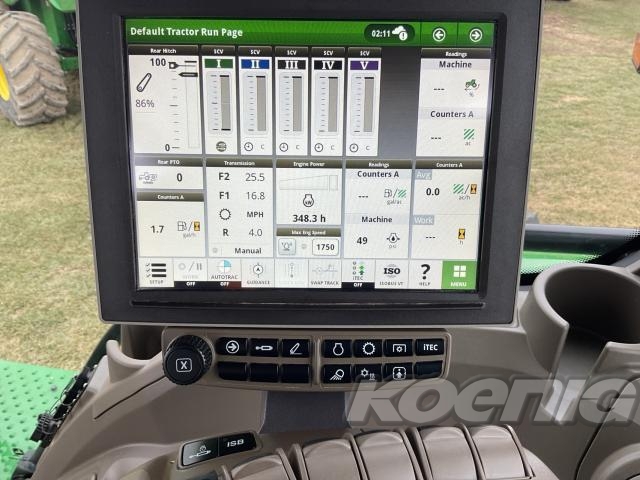 Used 2023 John Deere 8R 370 Row Crop Tractors at Koenig Equipment in Anna, OH - PhotoXL19