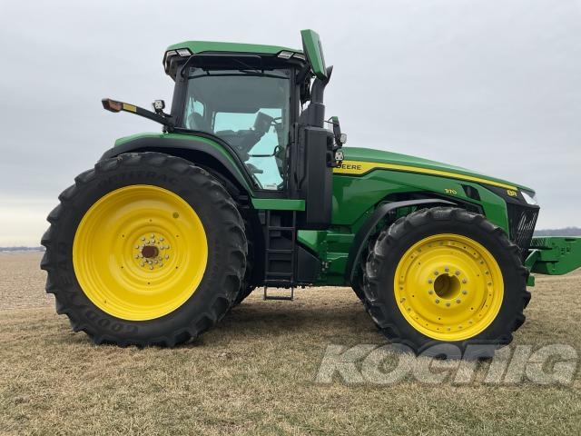 Used 2023 John Deere 8R 370 Row Crop Tractors at Koenig Equipment in Anna, OH - PhotoXL1