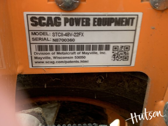 Photo of 2020 Scag STCII-48V-22FX