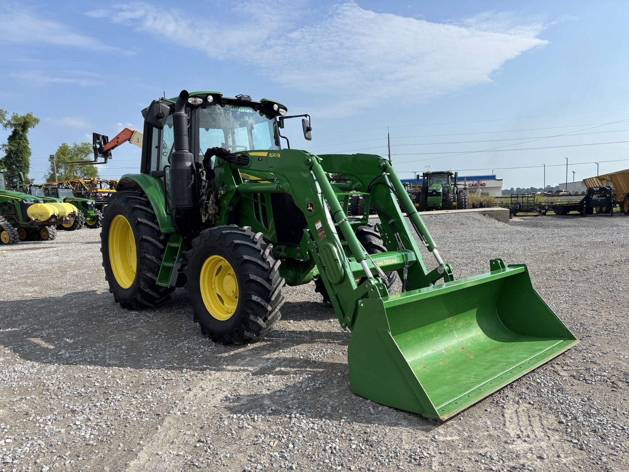 2023 John Deere 6120M Image 8
