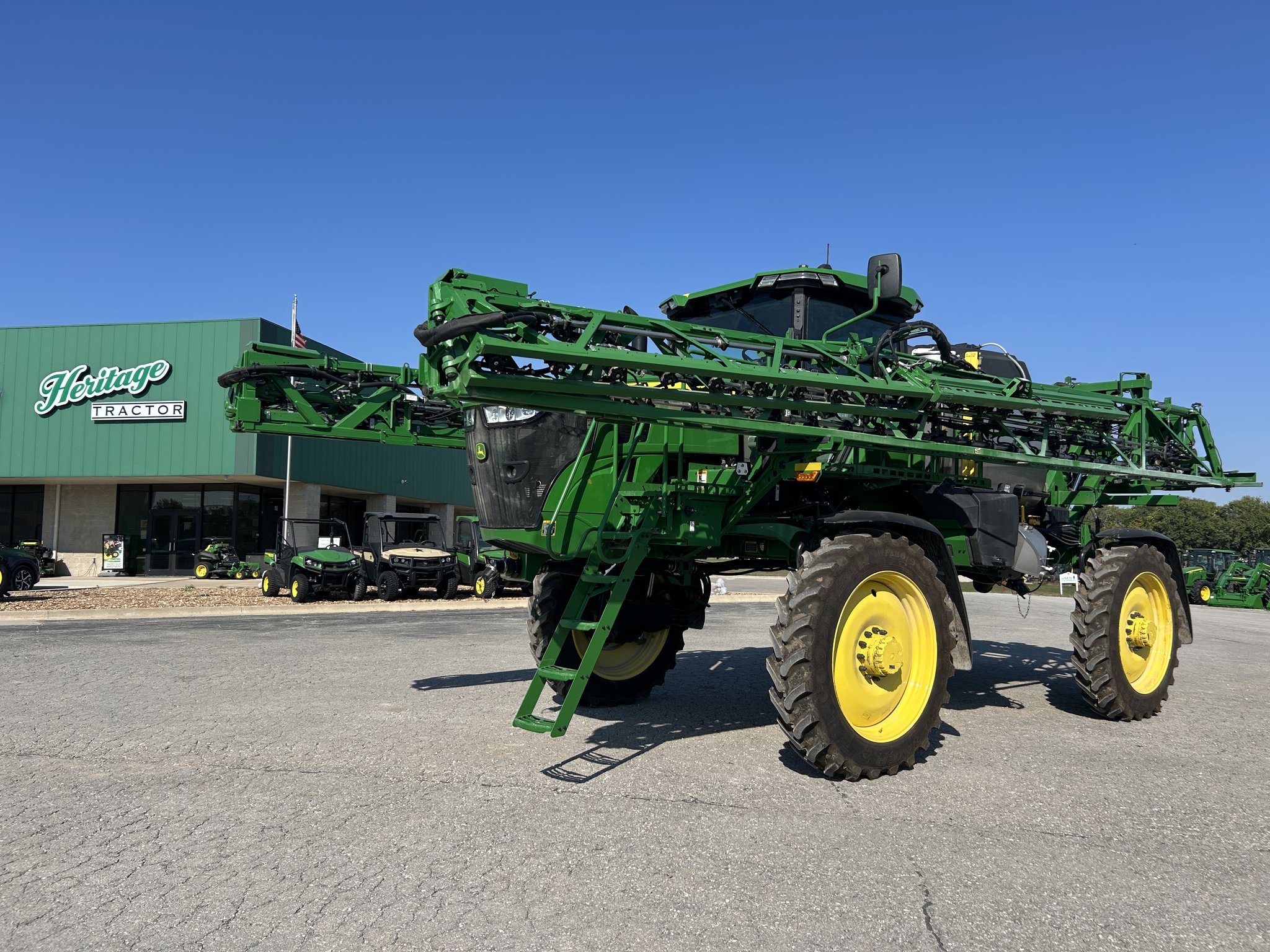  2024 John Deere 412R at Heritage Tractor in Baldwin City, KS