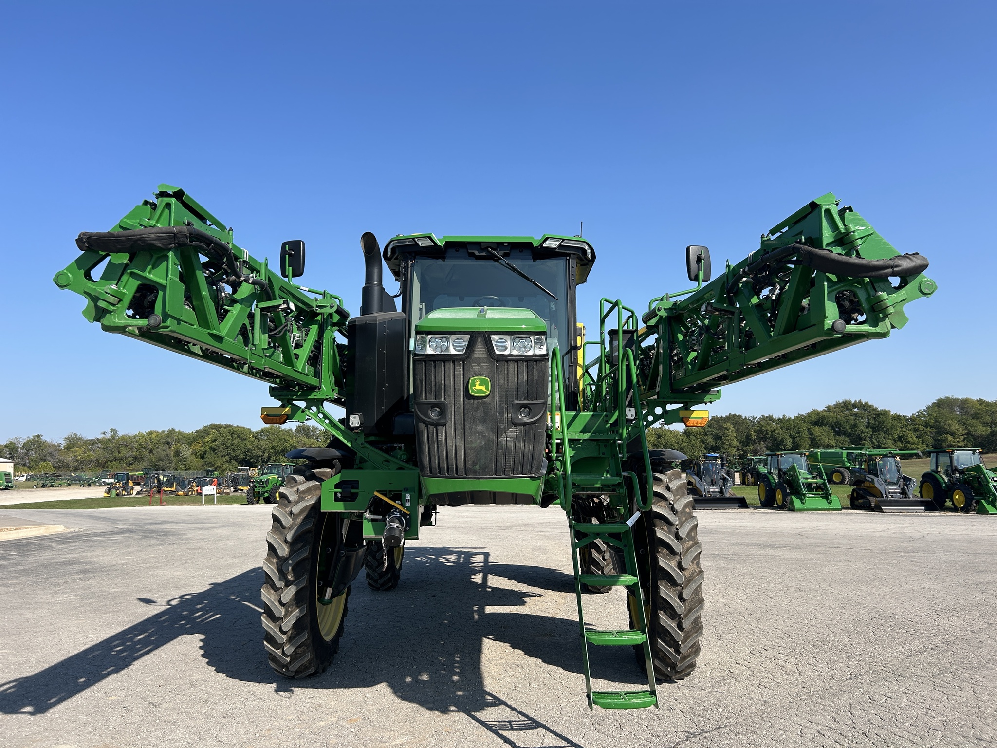 2024 John Deere 412R at Heritage Tractor in Baldwin City, KS