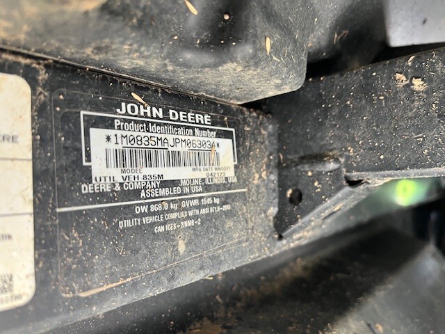  2023 John Deere XUV 835M at Heritage Tractor in West Plains, MO