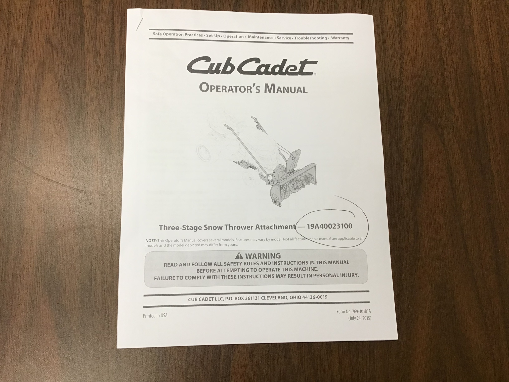 2011 Cub Cadet GTX 21545LE Image 26