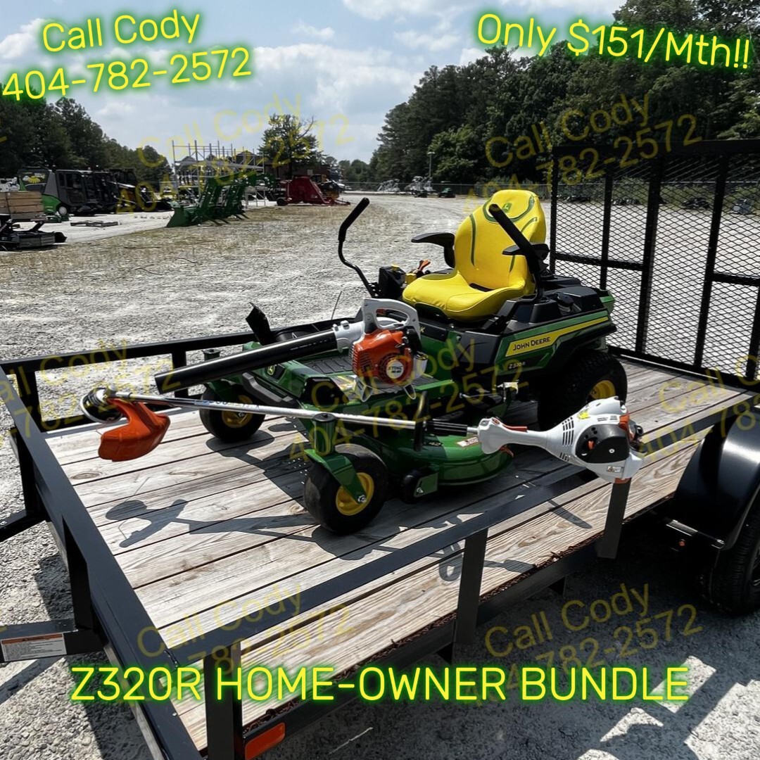 2025 John Deere Z320R BUNDLE (ONLY $151/MTH) Image 1