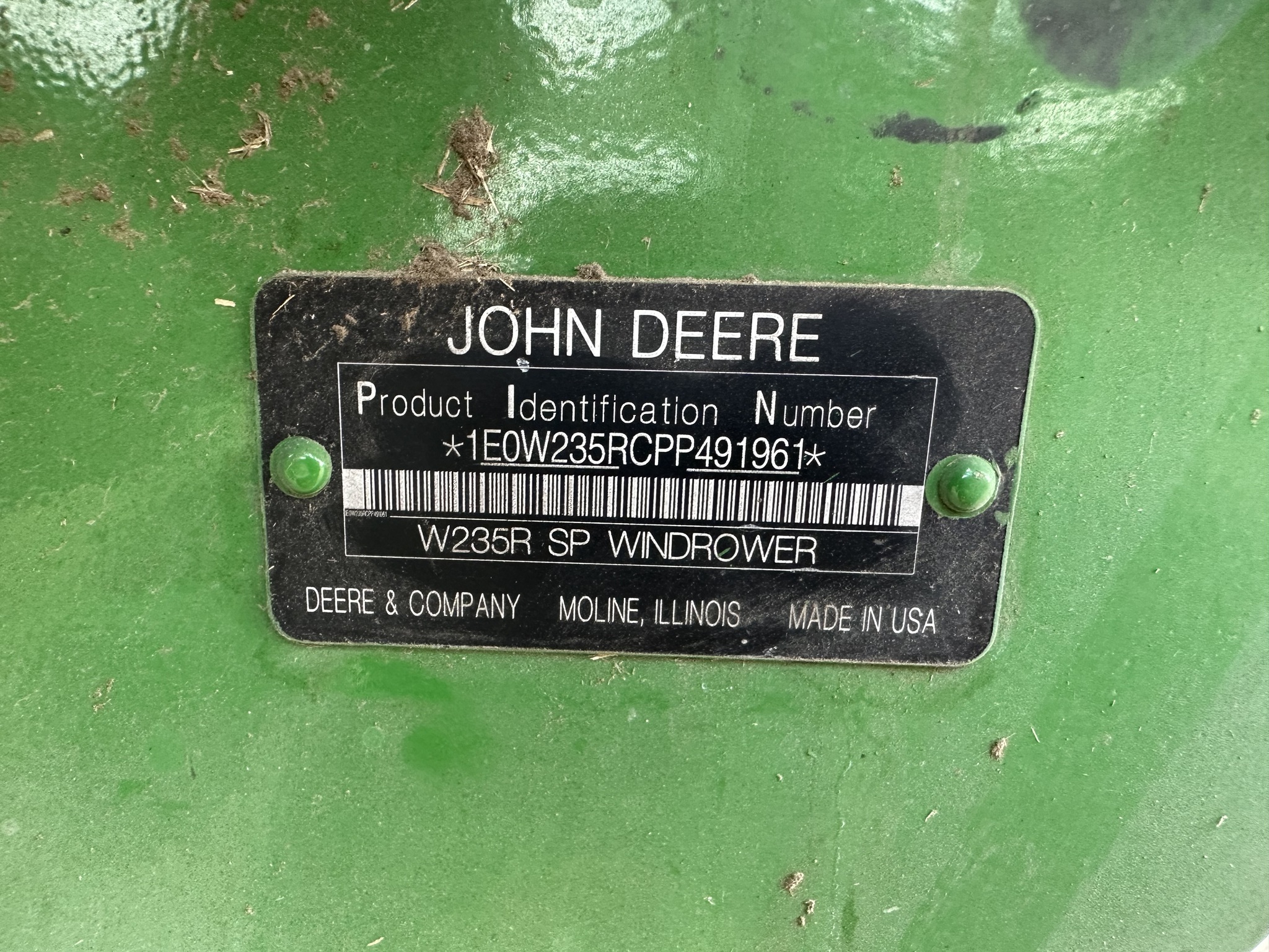 2023 John Deere W235R Image 31