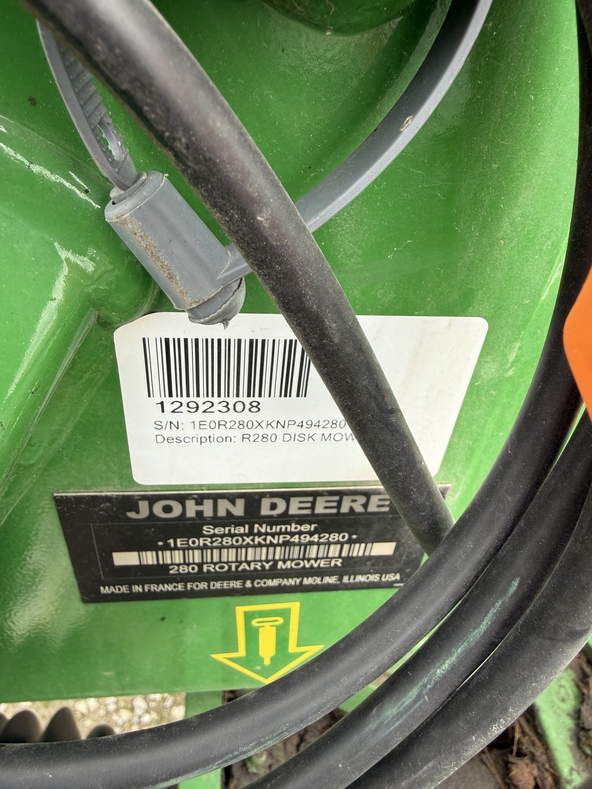 2023 John Deere R280 Image 9