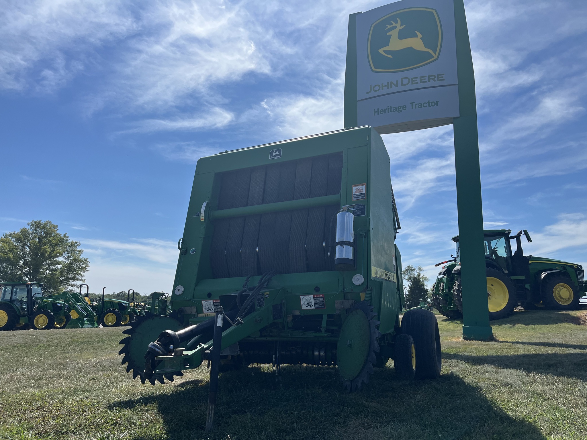  2000 John Deere 566 at Heritage Tractor in Lockwood, MO