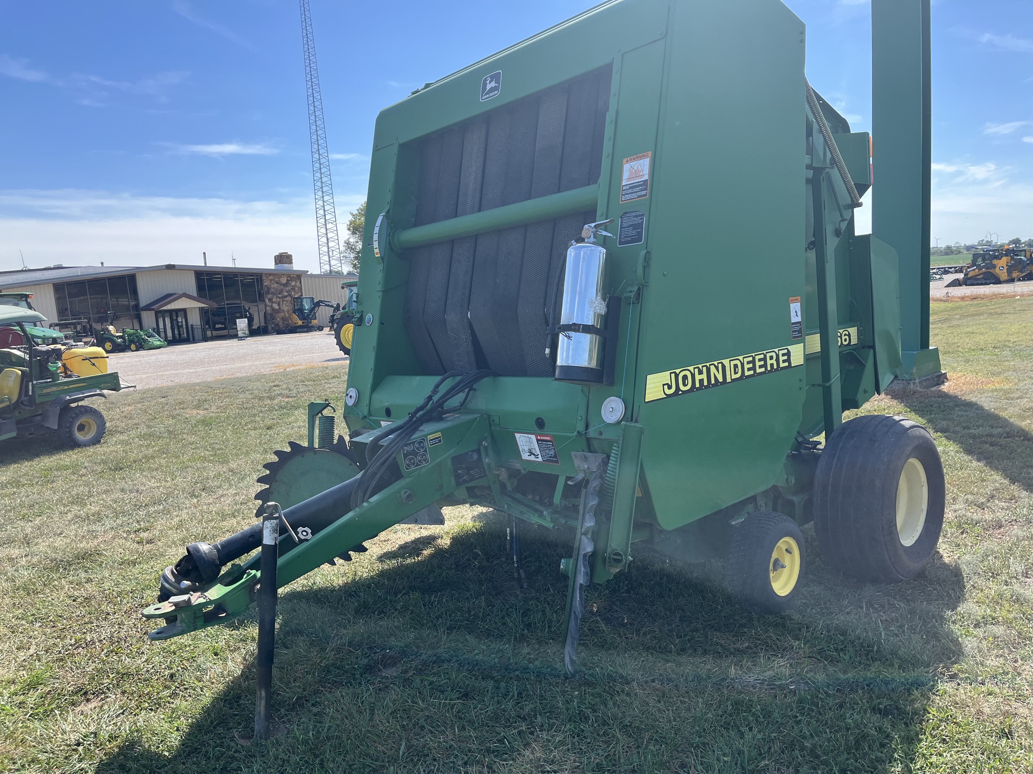  2000 John Deere 566 at Heritage Tractor in Lockwood, MO