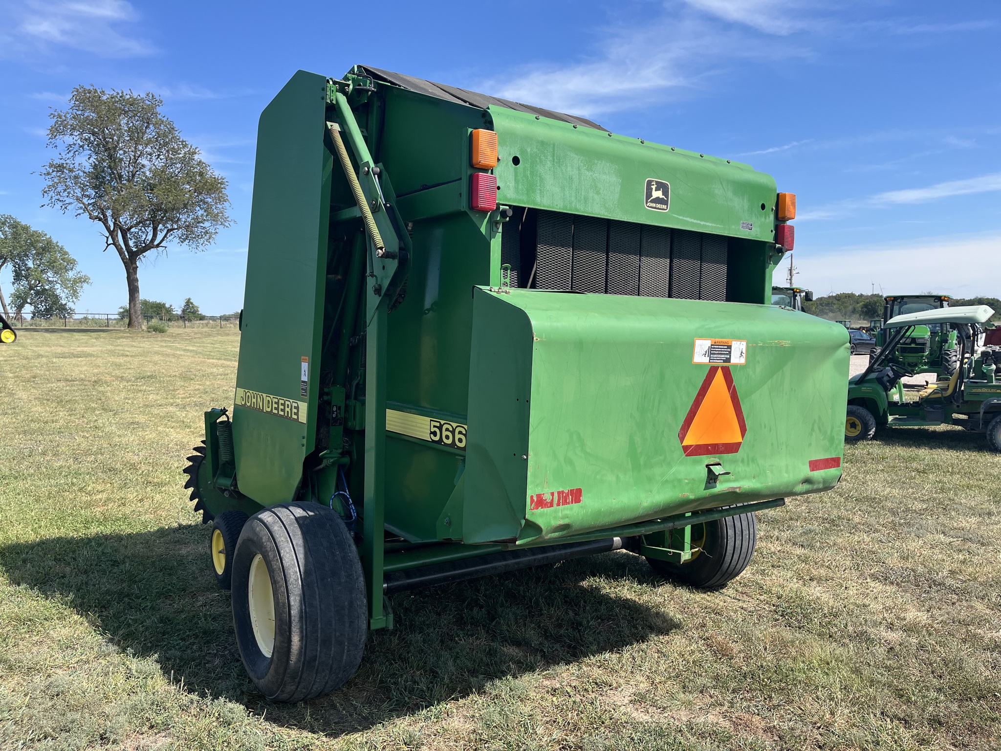  2000 John Deere 566 at Heritage Tractor in Lockwood, MO