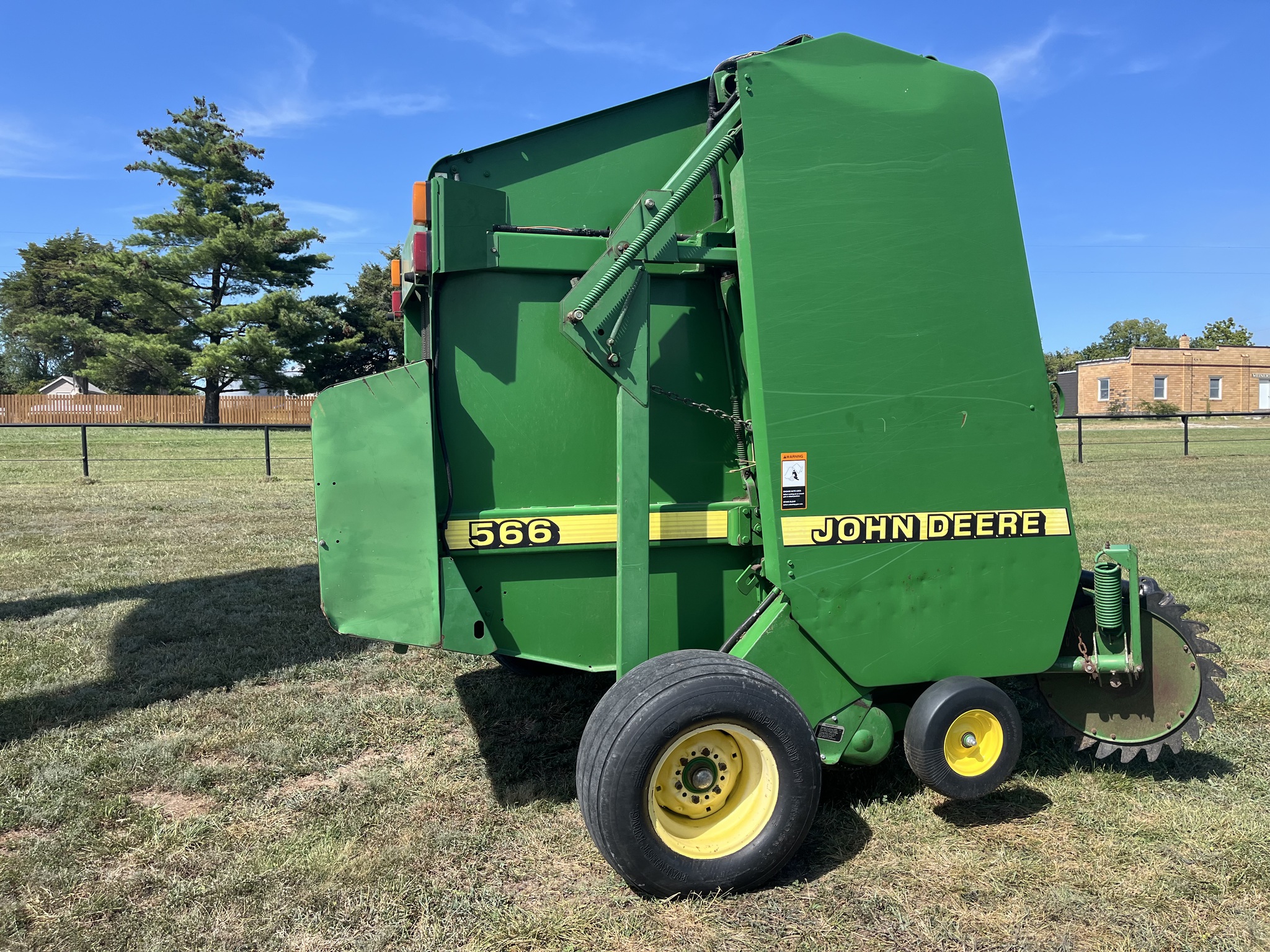  2000 John Deere 566 at Heritage Tractor in Lockwood, MO