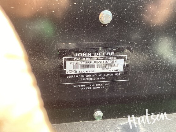 Photo of 2024 John Deere Z370R ELECTRIC