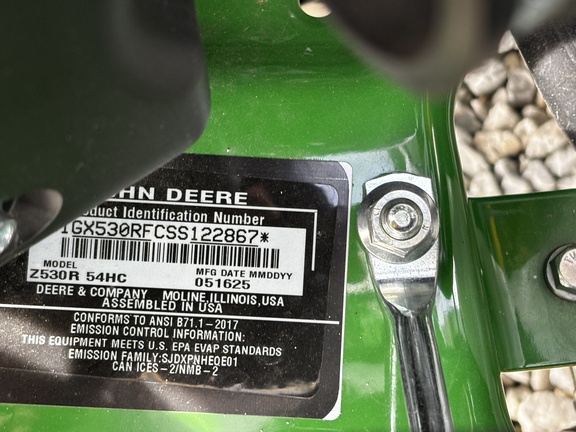 Used 2025 John Deere Z530R Zero Turn Mowers at Koenig Equipment in Richmond, IN - Photo7