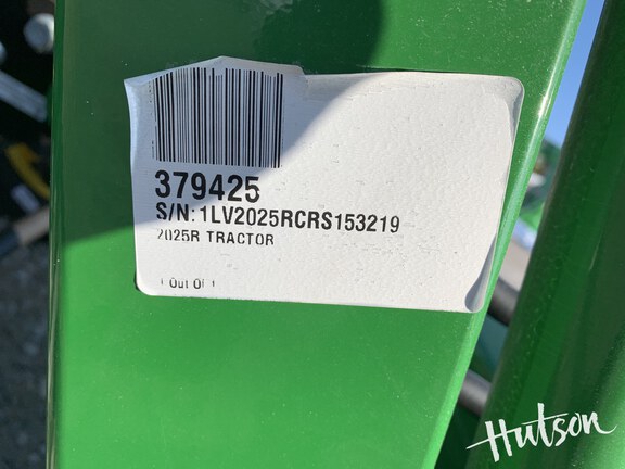 Photo of 2025 John Deere 2025R