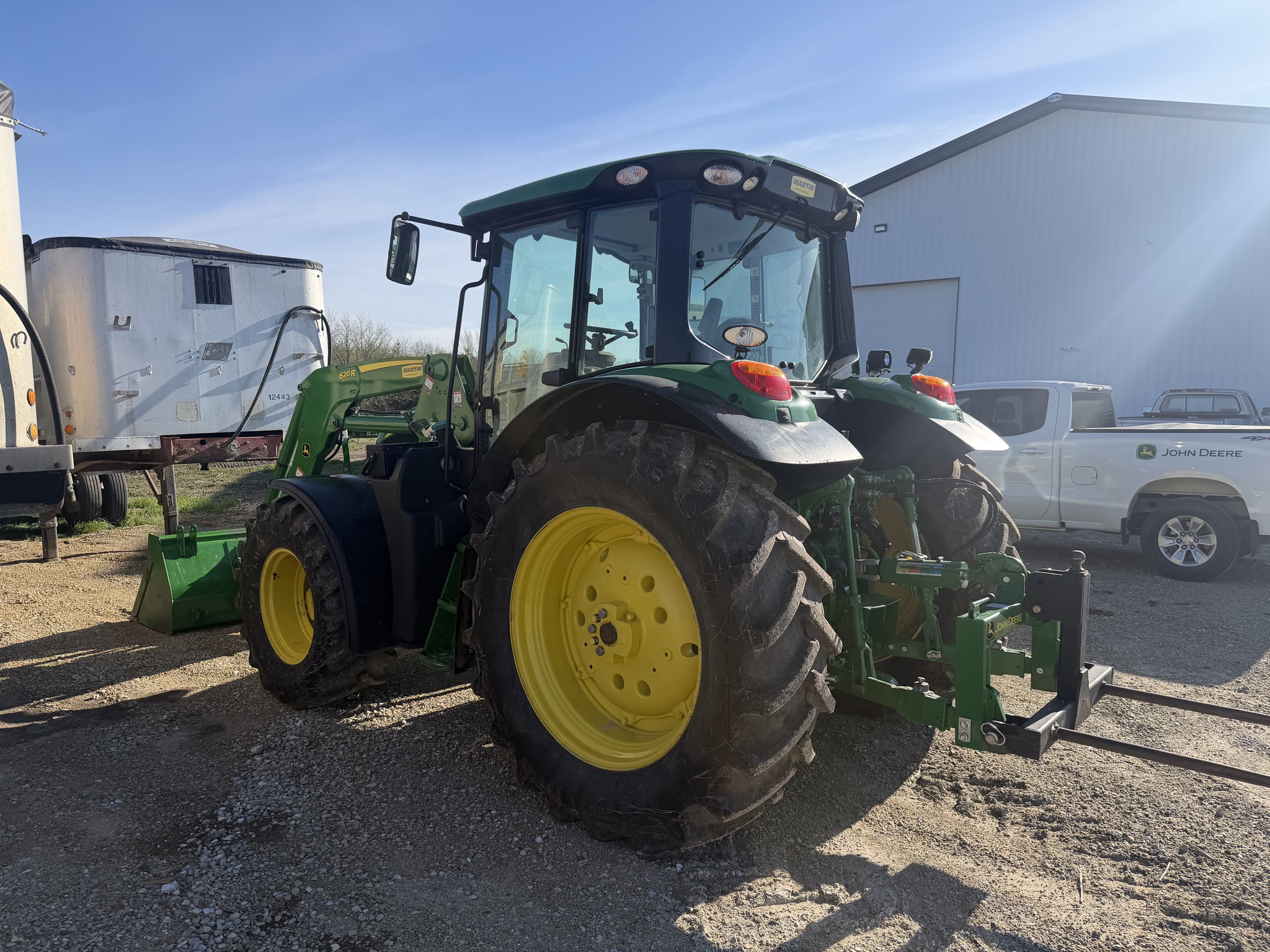  2023 John Deere 6120M at Heritage Tractor in Monmouth, IL