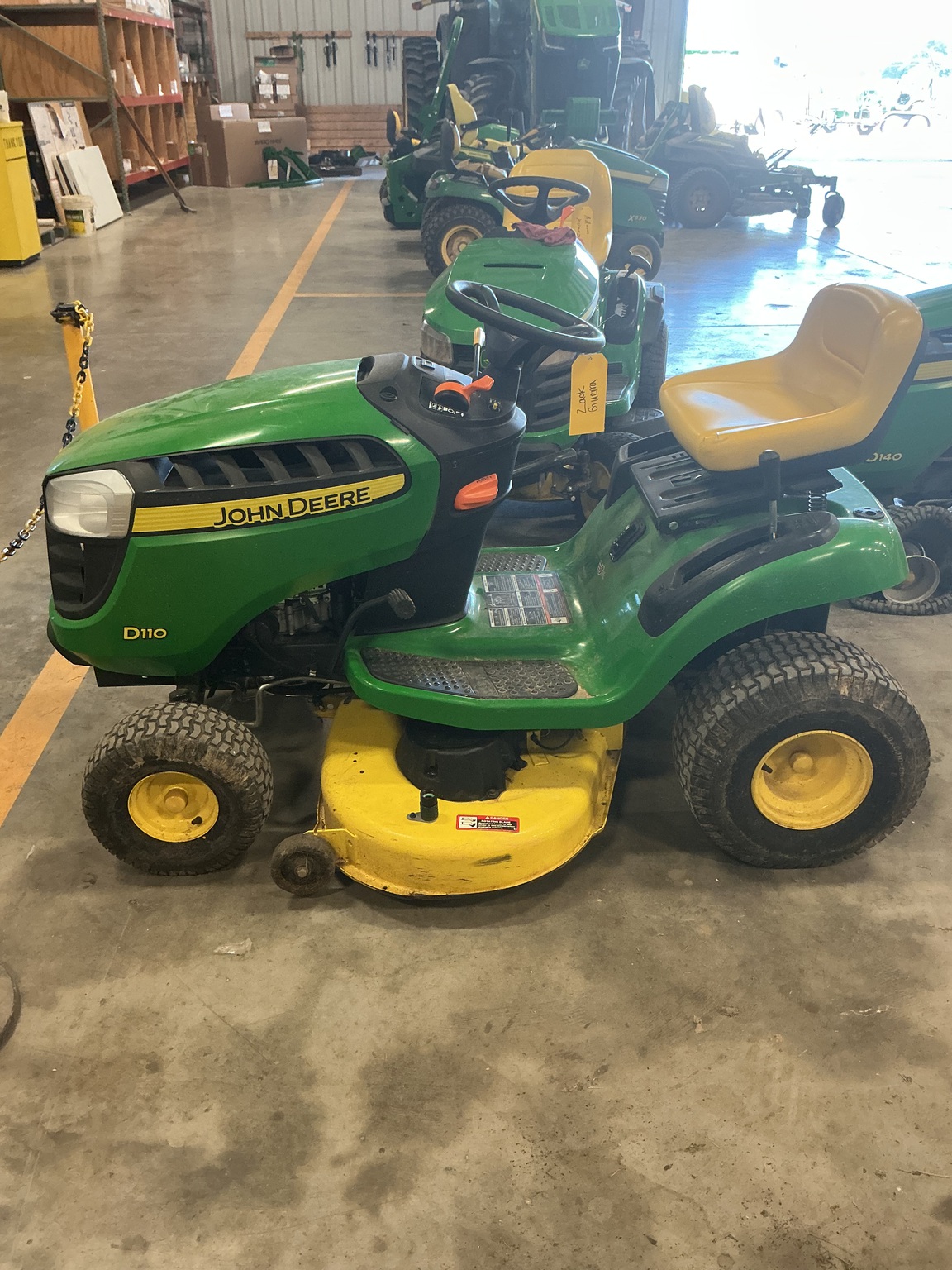 2016 John Deere D110