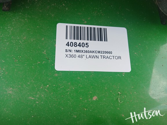 Photo of 2012 John Deere X360