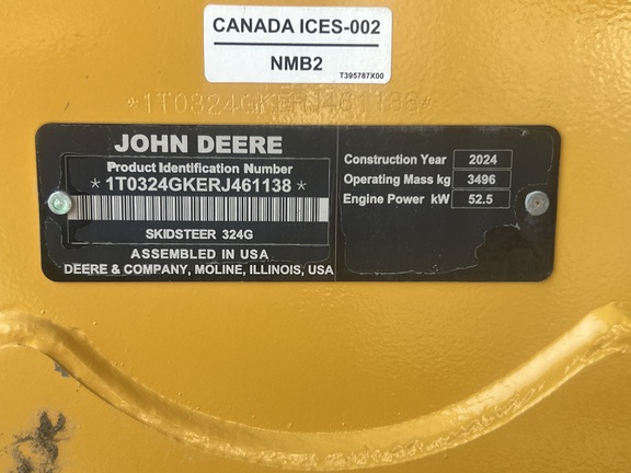 Photo of 2024 John Deere 324G