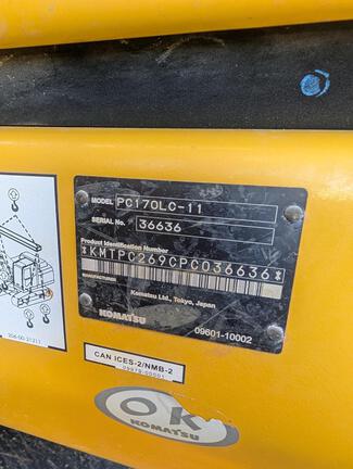 2023 Komatsu PC170LC-11