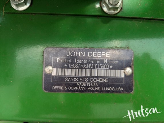 Photo of 2021 John Deere S770