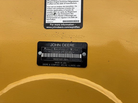 2018 John Deere 330G