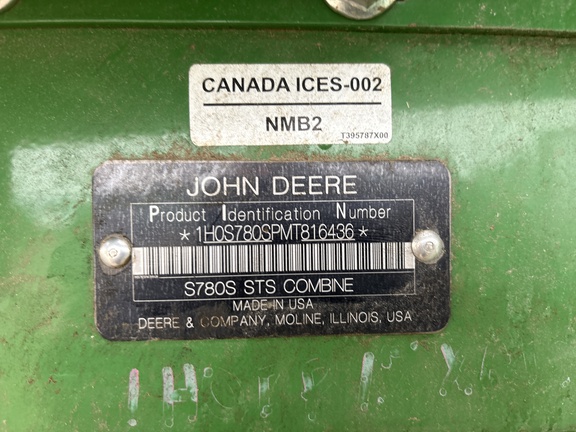 Used 2021 John Deere S780 Combines at Horizon Ag & Turf in Lloydminster, AB - Photo2
