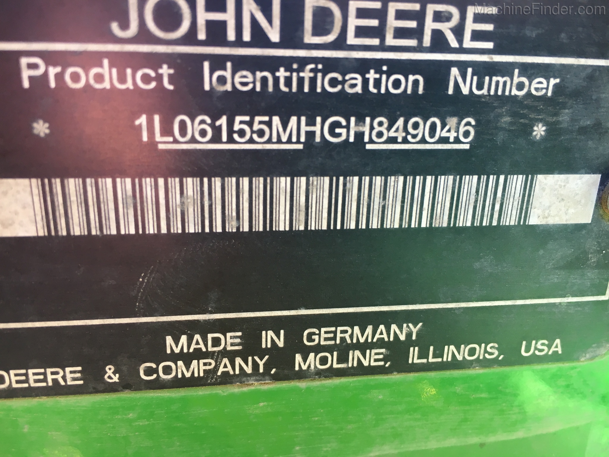 2016 John Deere 6155M Image 11
