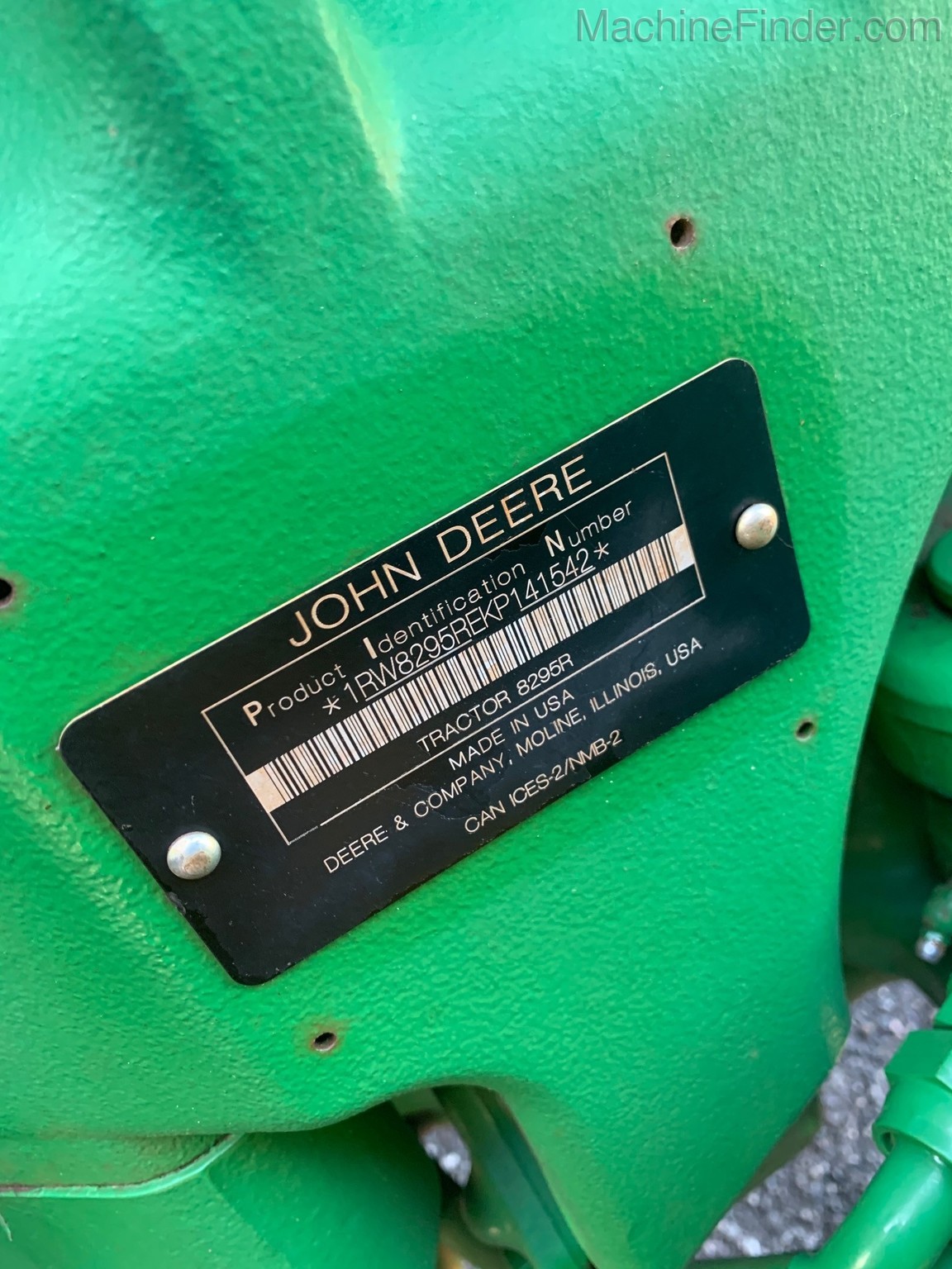 2019 John Deere 8295R Image 6