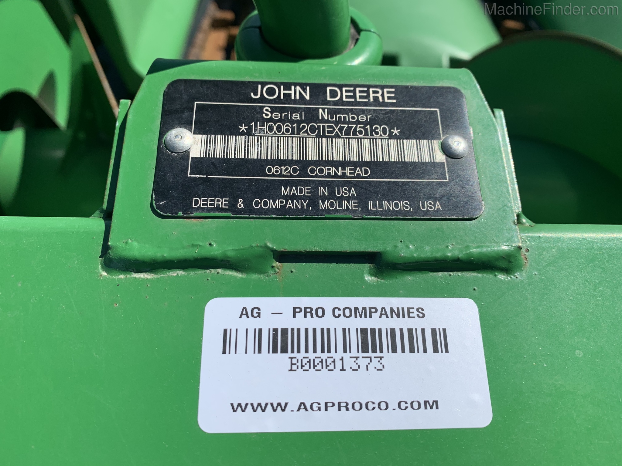 2015 John Deere 612C Image 8