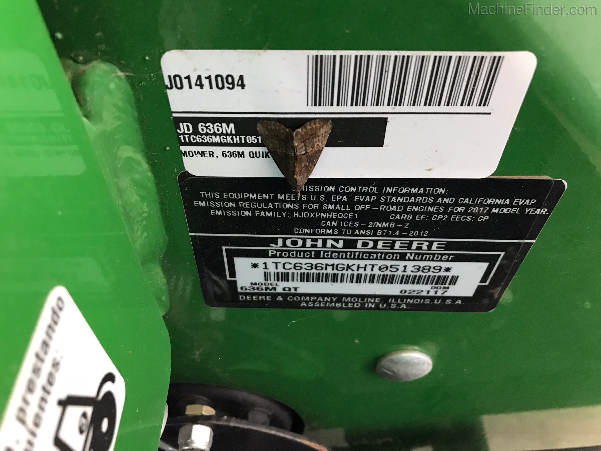 2018 John Deere 636M Image 6