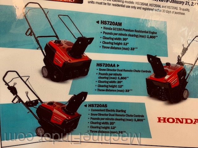 2020 Honda HSS724AAWD Image 5