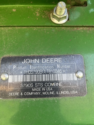 2020 John Deere S790 (20th thumbnail)