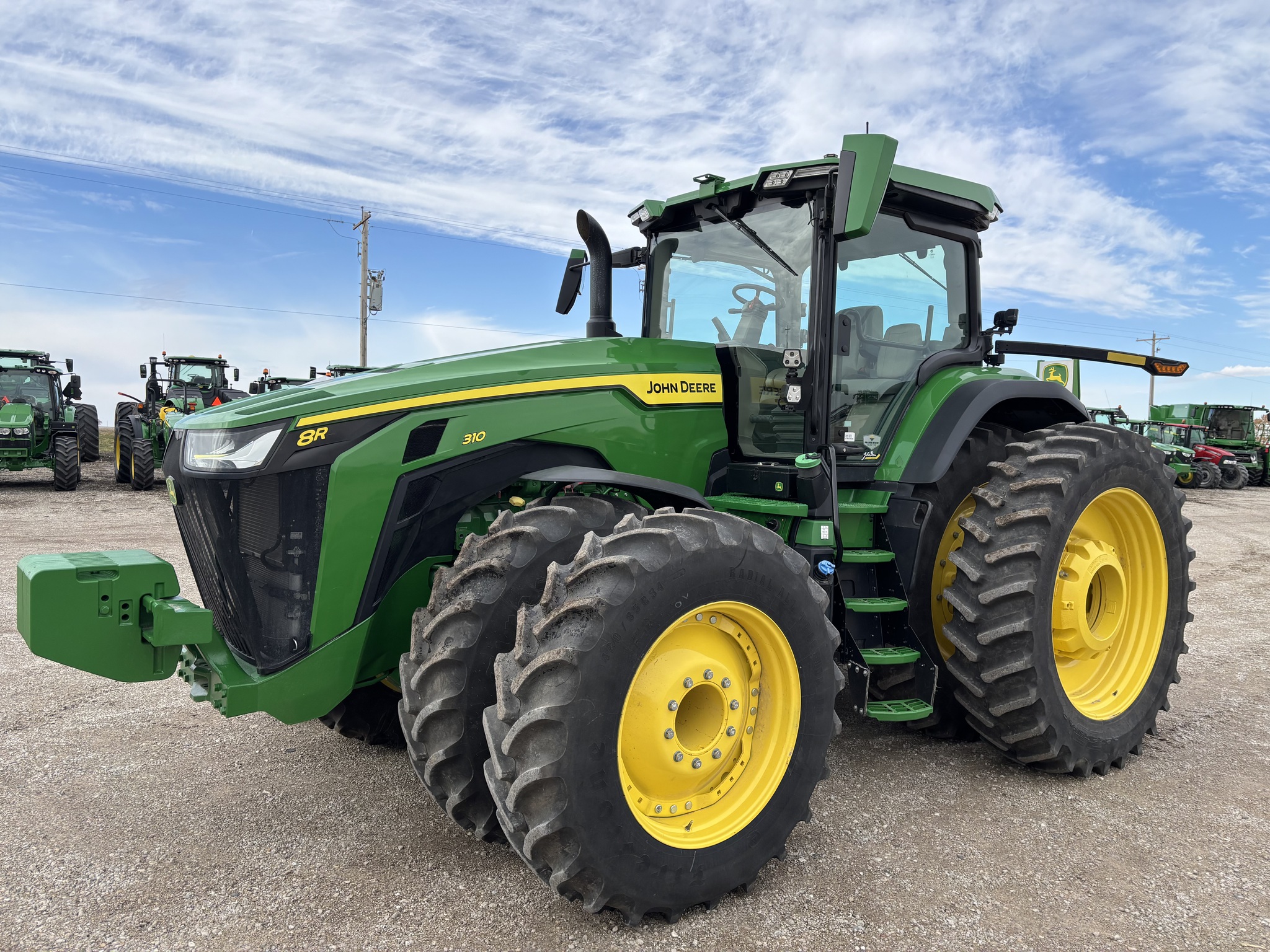  2022 John Deere 8R 310 at Heritage Tractor in Brimfield, IL