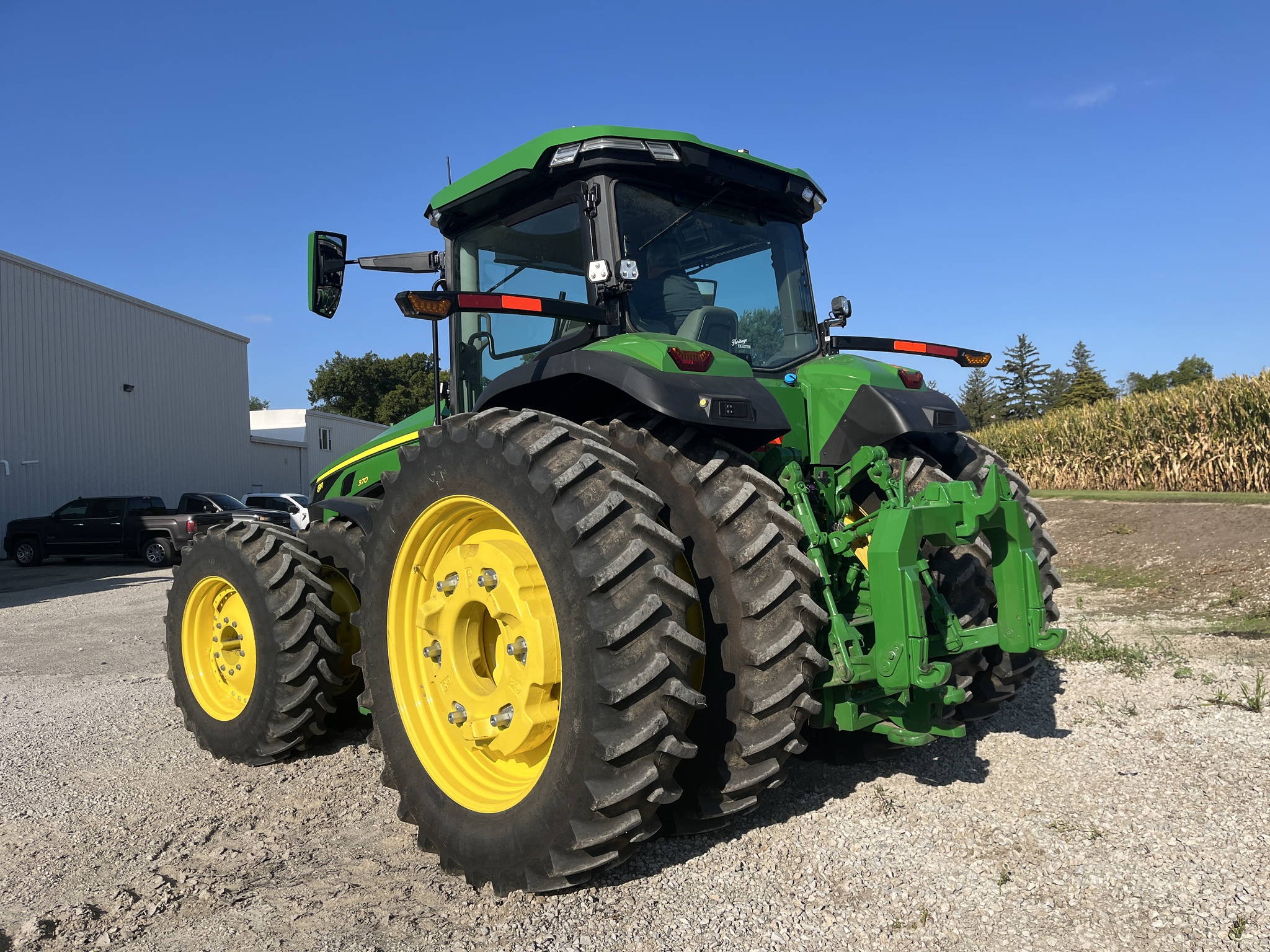  2024 John Deere 8R 370 at Heritage Tractor in Kewanee, IL