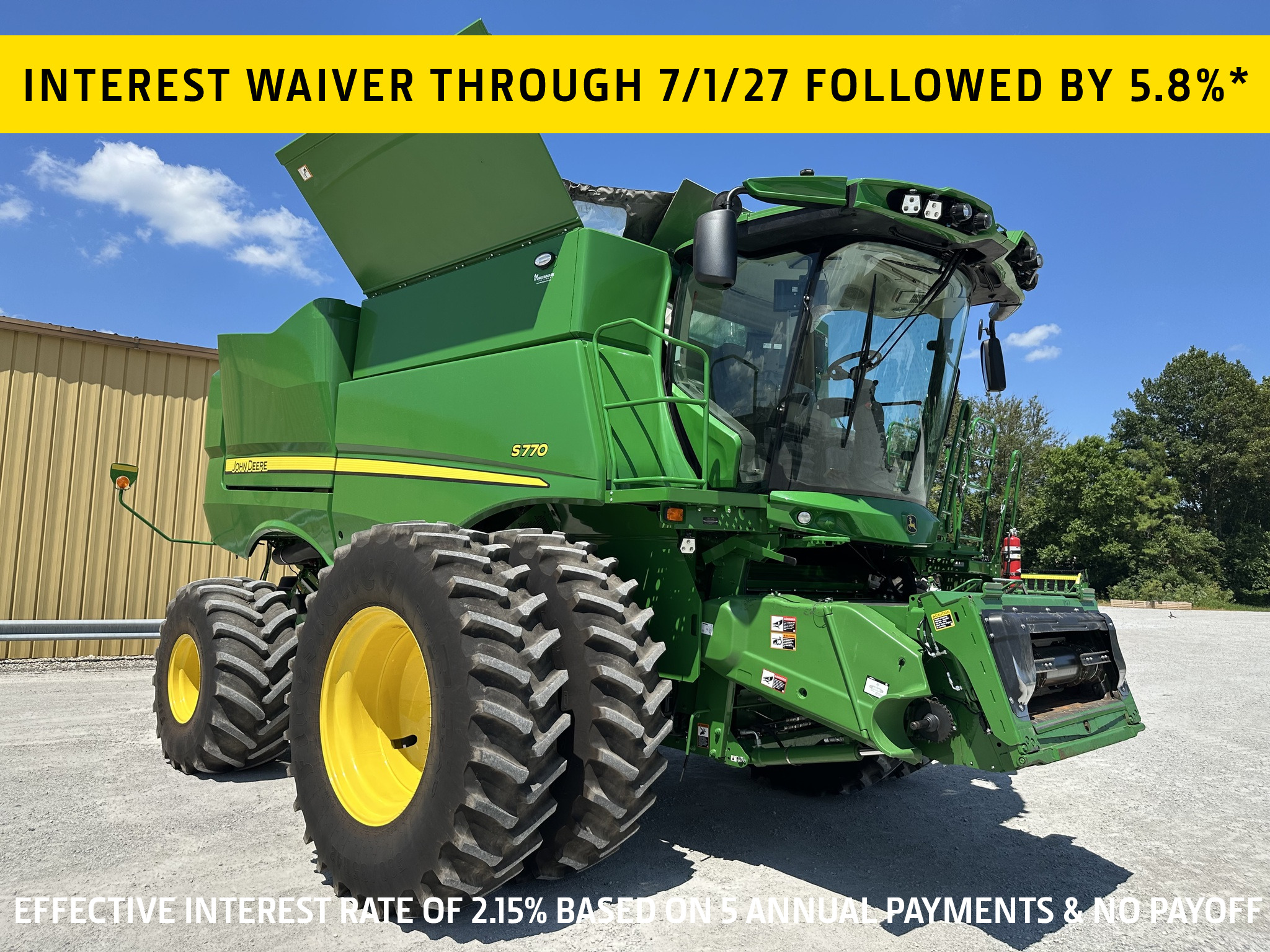 2024 John Deere S770 Image 1