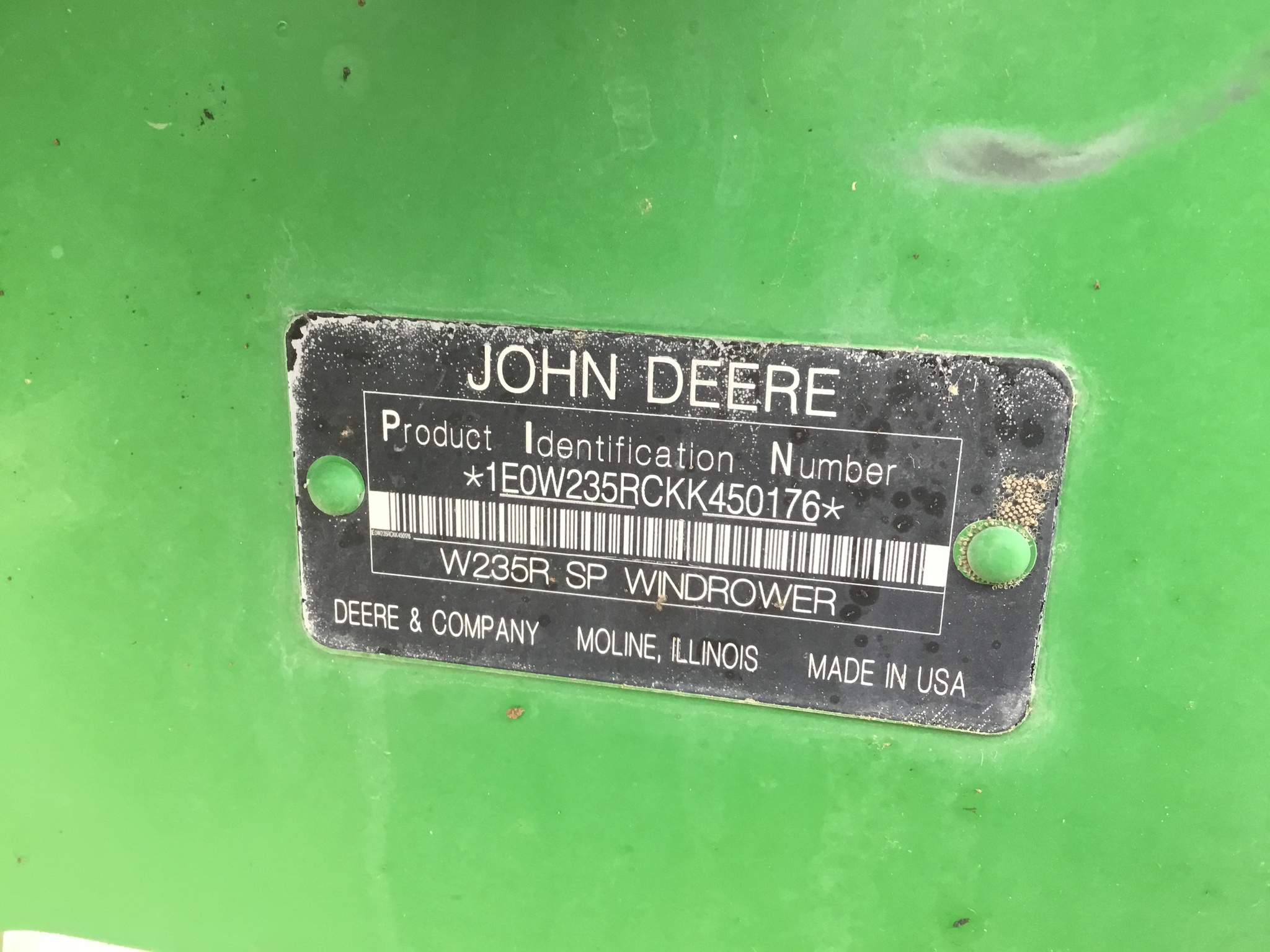 2019 John Deere W235 Image 26
