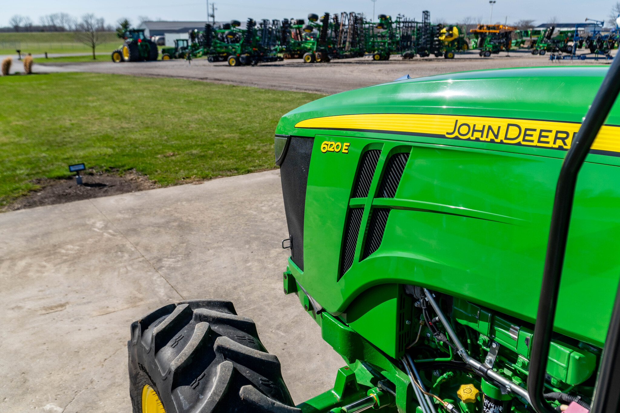Used 2023 John Deere 6120E Cab Utility Tractors at Koenig Equipment in Anna, OH - PhotoXL22